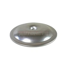 14" Round Spun Aluminum Muscle Car Air Cleaner Lid Top only 4 Chevy Ford Mopar