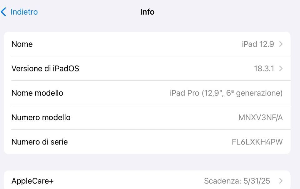 iPad Pro 12.9” 6ª generazione 512GB - Immagine 2 di 2
