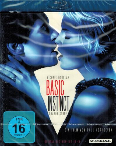 BLU-RAY NEU/OVP - Basic Instinct (1992) - Michael Douglas & Sharon Stone - Photo 1/2
