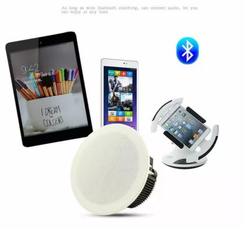Deckenlautsprecher Einbaulautsprecher Decken Lautsprecher Kabellose Bluetooth DE - Bild 2 von 9