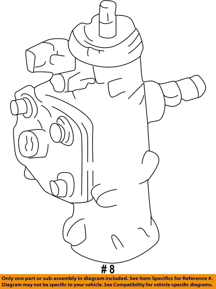 Used Rack and Pinion Assembly fits: 2003 Chevrolet Astro Power Steering RWD Grad Foto 4 de 4