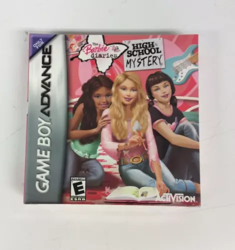 The Barbie Diaries: High School Mystery (Game Boy Advance GBA) Brandneu Sealed