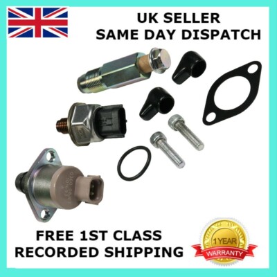 NEW FUEL PUMP CONTROL VALVE RAIL PRESSURE SENSOR FOR NISSAN NAVARA D40 2.5 DCI
