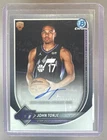 John Tonje 2025 Bowman Chrome #BCA-JE Rookie Auto RC