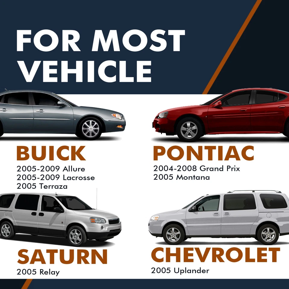 Rotores de disco de freno delanteros de 296,95 mm para rueda de 5 pernos Saturn Relay 2005 Foto 2 de 4