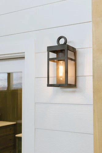 Hinkley Lighting 2806 Porter 1 Light 13" Tall Lisa McDennon Open - Aged Zinc - Picture 2 of 12