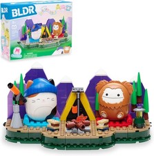 BLDR Squishmallows 246 Pc Camping Adventure Building Set Inc Figures Cam & Benny
