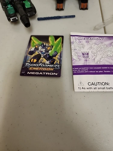 2004年 ハズブロ トランスフォーマー エナゴンメガトロン 100% 完了 - 画像10/11