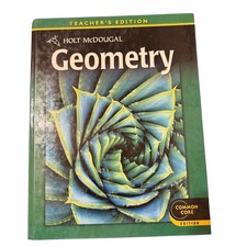 Holt McDougal Geometry Teacher Edition Common...