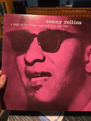 SONNY ROLLINS  Night At The Village Vanguard BLUE NOTE 1581 MONO Japanese no obi