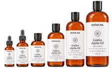 Golden Jojoba Oil 100 Pure Cold Pressed - Choose Size 1oz to 32oz Face Serum