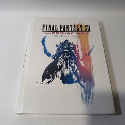 Final Fantasy XII The Zodiac Age Collector's Edition Guide RPG Book Sealed New