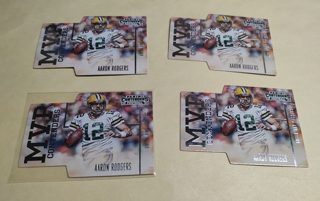 2015 Panini Contenders MVP Contenders #MVP1 Aaron Rodgers GREEN BAY PACKERS