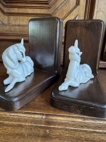 Unicorn Book Ends Vintage - Picture 4 of 8