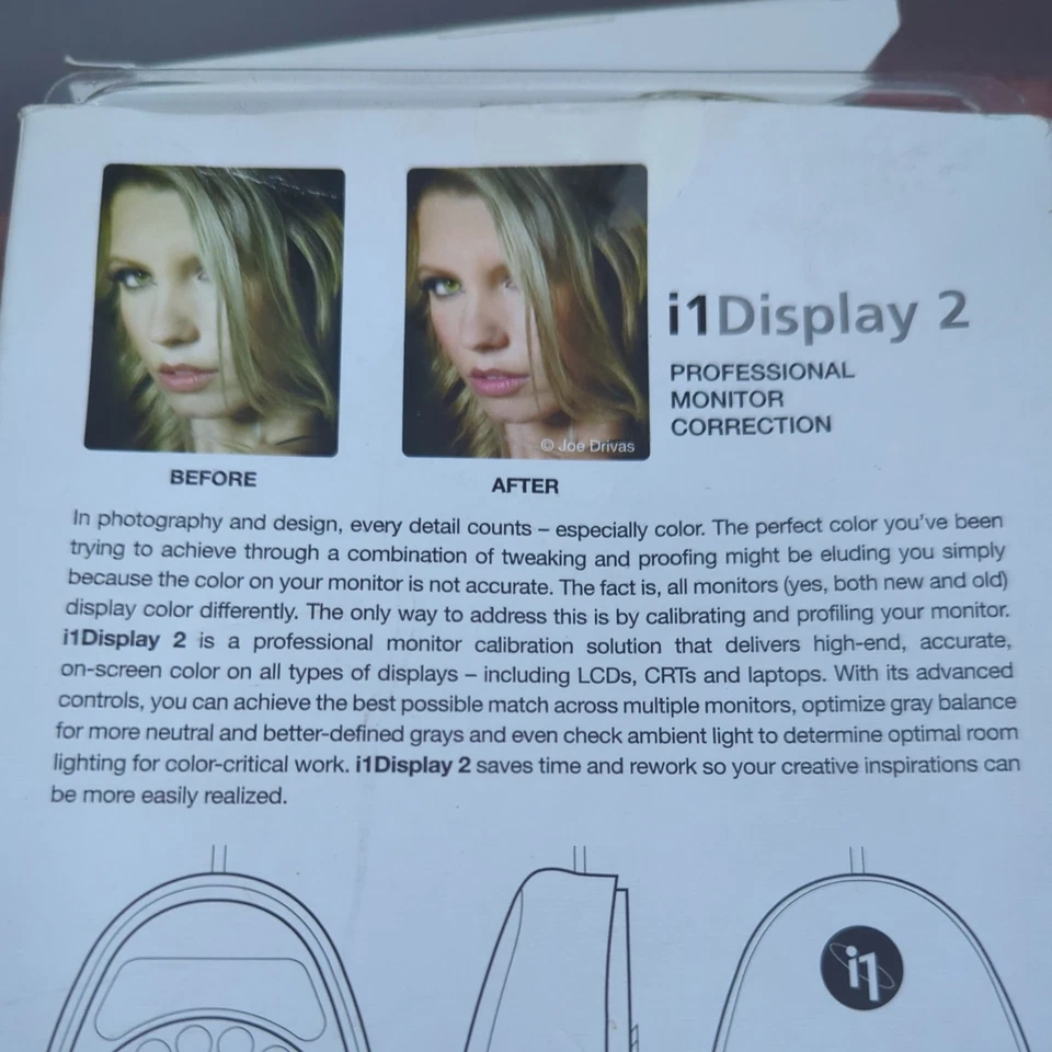 X-Rite i1Display 2 Color Calibrator for LCD, CRT, and Laptop Displays - Image 3 of 4