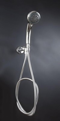 Modern Chrome Handheld Shower Faucet With Longer Hose Zoe Industries