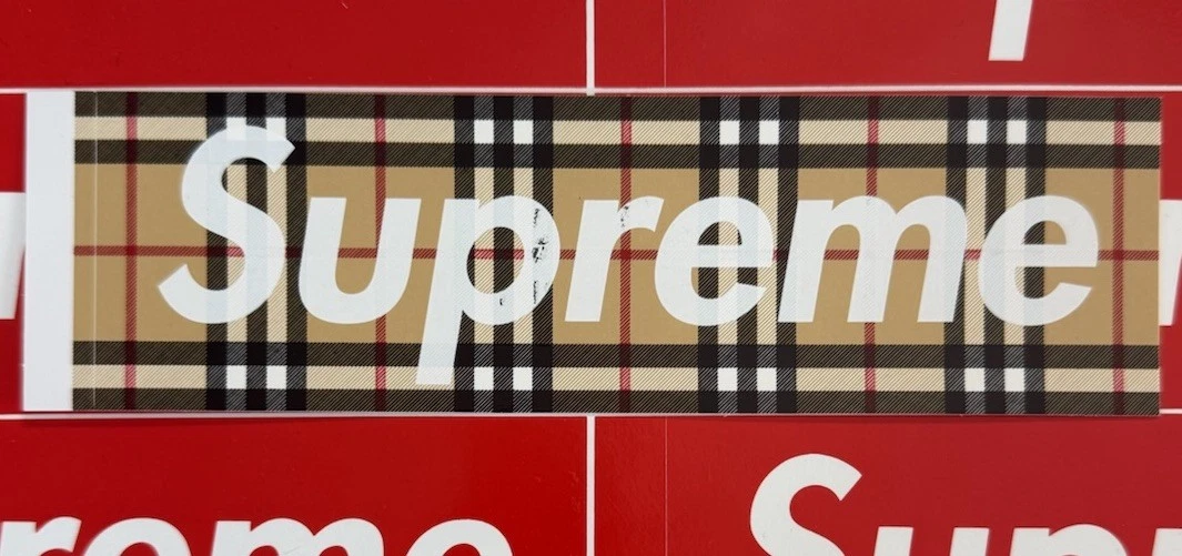 Supreme Box Logo Sticker for sale | eBay