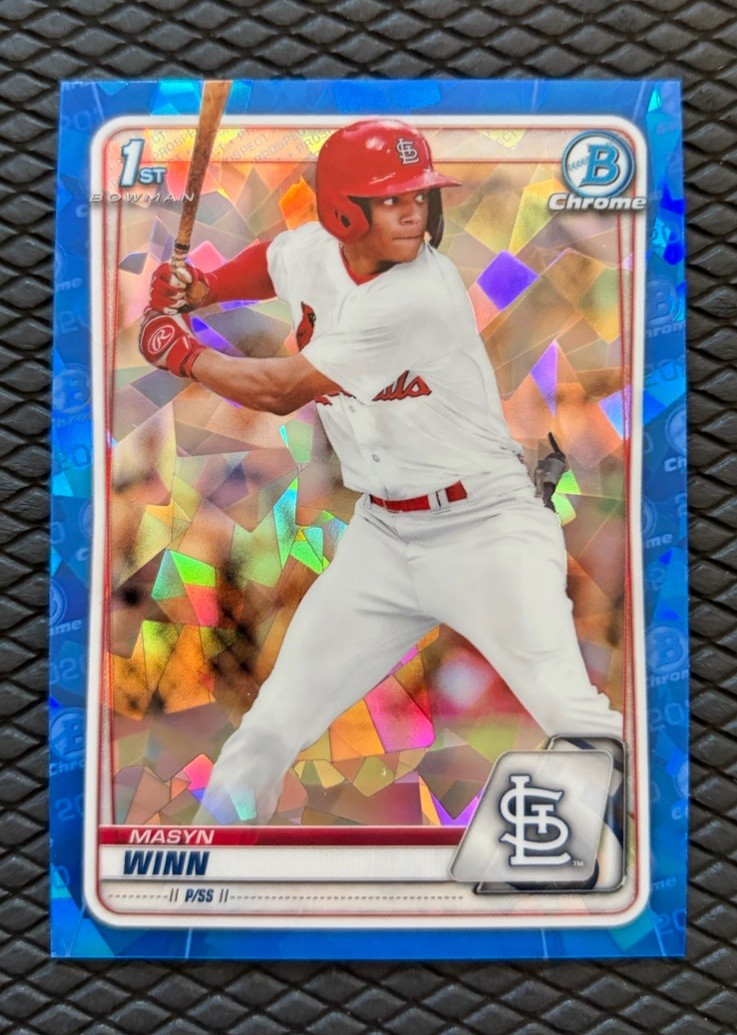 2020 Bowman Chrome Draft Sapphire MASYN WINN #BD-59 1st Rookie