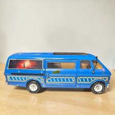 Vintage Tonka Xr101 Skyline Camper Van Blue Rv Toy 1970s Sliding Door Vintage Tonka Xr101 Skyline Camper Van Blue Rv Toy 1970s Sliding Door