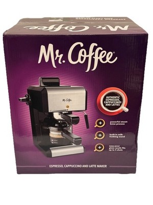 Mr. Coffee BVMC-ECM270 Espresso, Cappuccino And Latte Maker Black