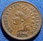 A 1879 Indian Head Cent. BETTER DATE XF Coin