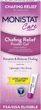 Monistat Chafing Relief Powder Gel, Anti-Chafe Protection, Fragrance Free Chafin