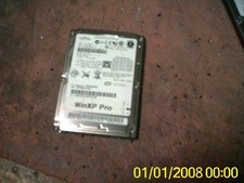 SEAGATE 120GB HARD DRIVE 120GB LAPTOP COMPUTER WINDOWS 7