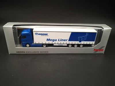 Herpa MB Actros Gigaspace ''Krone Mega Liner'' Sattelzug *Vi1031-2-3030
