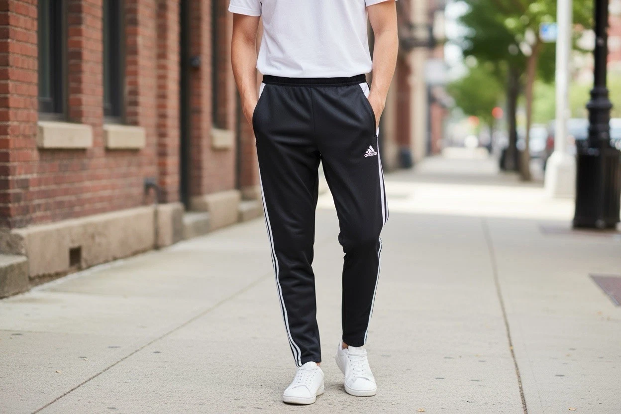 Adidas Tiro 24 Black/White Zip Pocket Training Track Pants Size S MSRP $50 NEW