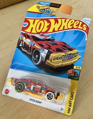 Speed Bump - Art Cars  -  von Hot Wheels  - Modellauto  Großpackung US Import 