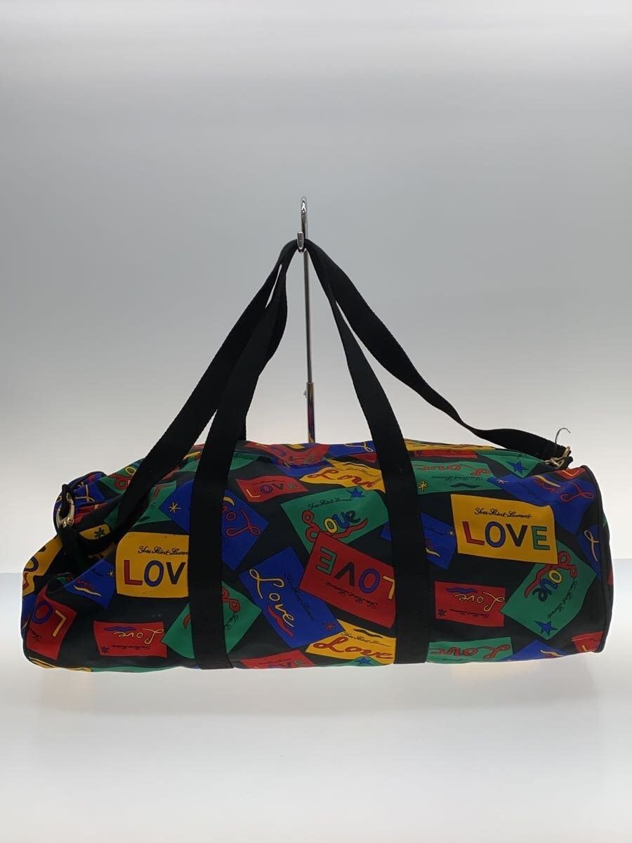 BORSA YVES SAINT LAURENT BOSTON MULTICOLORE ALL PATTERN usata