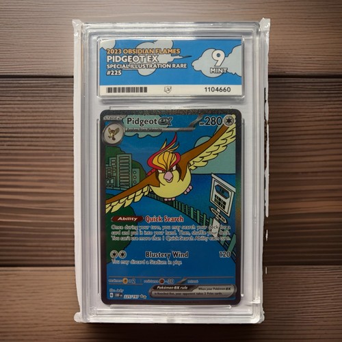 Pidgeot ex graded ACE 9 for sale on eBay