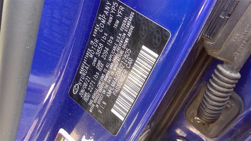 Wheel 15x4 Steel Compact Spare Black Fits 11-23 ELANTRA 94445 - Picture 11 of 12