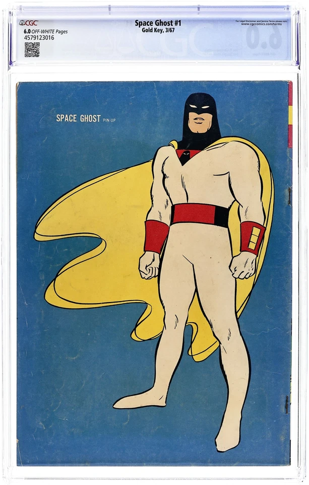 Space Ghost #1 CGC 6.0 1966 4579123016 - Image 2 of 2