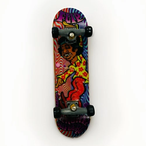 Vintage Y2K RARE Tech Deck Flip Jimi Hendrix Skateboard - Flip Rune Glifberg