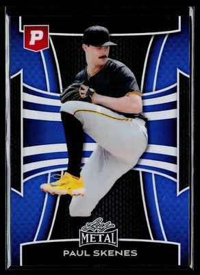 2025 Leaf Metal Pristine #406 Paul Skenes Prismatic Blue /25
