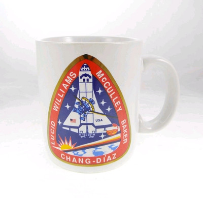 22K Gold NASA Galileo Space Probe Mug Colorado UUS Team Gorden Gee