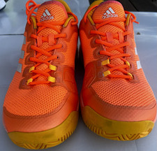 Herren Adidas Barricade Größe 12,5 Tennis- & Sportschuhe orange/gelb/weiß