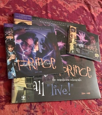 Prince Picture Disk The Warehouse Rehearsals Vinyl, 2 Gold entro CD und 7 Zoll
