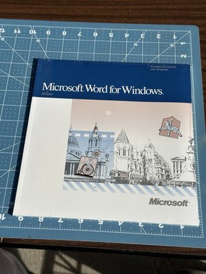 Microsoft Word for Windows Sampler - Example Documents and Templates