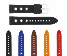 20MM RUBBER DIVER WATCH BAND STRAP FOR BREITLING SUPEROCEAN, PILOT, NAVITIMER