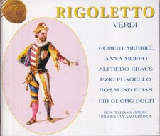 Rigoletto [Audio CD] Verdi - Robert Merrill, Anna Moffo, Alfredo Kraus