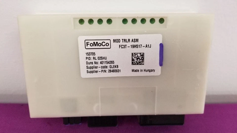 16 MÓDULO DE CONTROL DE REMOLQUE FORD EXPEDITION FC3T-19H517-A1J Foto 2 de 4