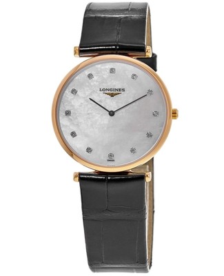 New Longines La Grande Classique Quartz Mother of Women's Watch L4.709.1.88.2
