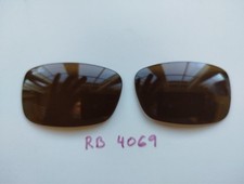 Ray Ban RB 4069 56 size replacement lenses brown color