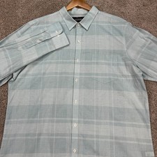 Marc Anthony button down XL Natural Stretch Slim Fit Button-Down Shirt XL Gray — listing 3