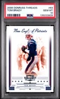 2006 DONRUSS THREADS #63 TOM BRADY PSA 10