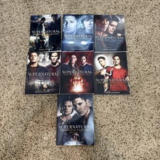 Lot of 7 Supernatural The Official Companion Set Seasons 1 2 3 4 5 6 7 1-7 VG