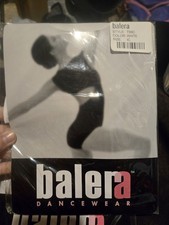 Balera Dancewear, Girls T99C, Size IC Footed Microfiber Tights, White