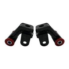 2" Rear Drop Lowering Shackles Kit for 2003  2013 Dodge Ram 1500, 2500, 3500,